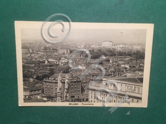 Cartolina Milano - Panorama - 1920 ca.