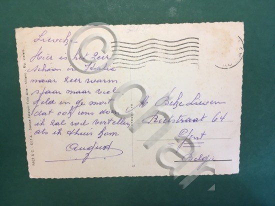 Cartolina Milano - Stazione Centrale - 1935