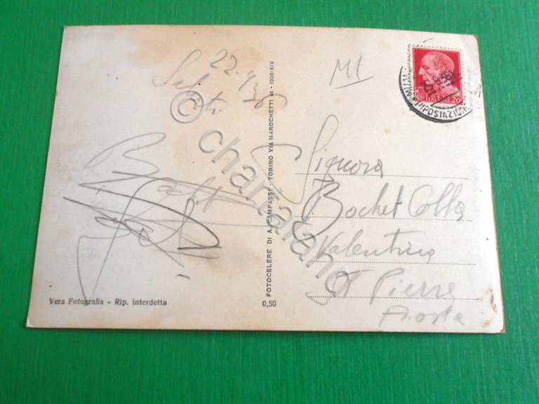 Cartolina Milano - Via Mercanti - Palazzo dei Giureconsulti 1936.