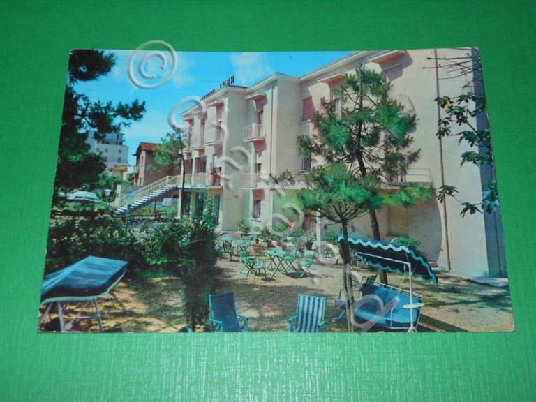 Cartolina Milano Marittima ( Ravenna ) - Hotel Cuba 1970.