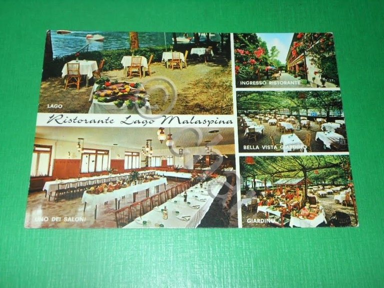 Cartolina Milano San Felice - Ristorante Lago Malaspina 1981