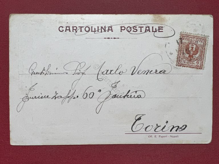 Cartolina Militare - 82^ Reggimento Fanteria - 1900 ca.