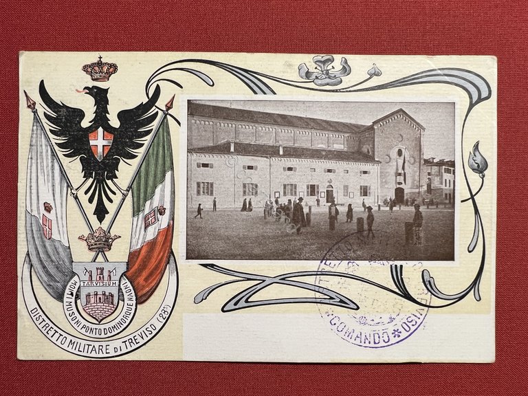 Cartolina Militare - Distretto Militare di Treviso 28 ^ - …