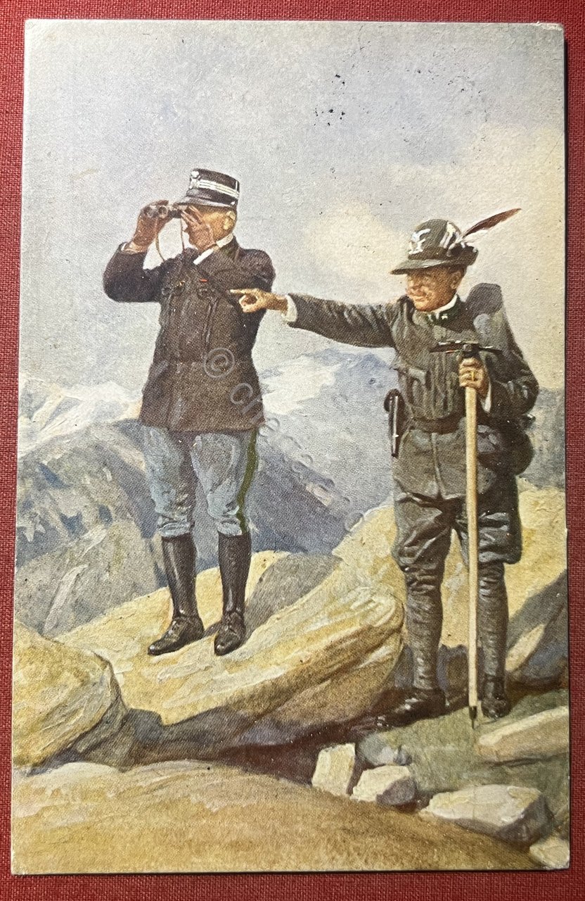 Cartolina Militare - Esercito Italiano - Alpini - 1931