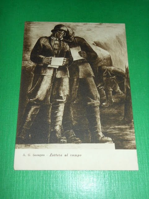 Cartolina Militare Illustrata da A. G. Santagata - Lettere al …