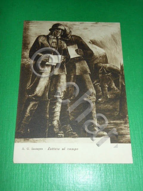 Cartolina Militare Illustrata da A. G. Santagata - Lettere al …