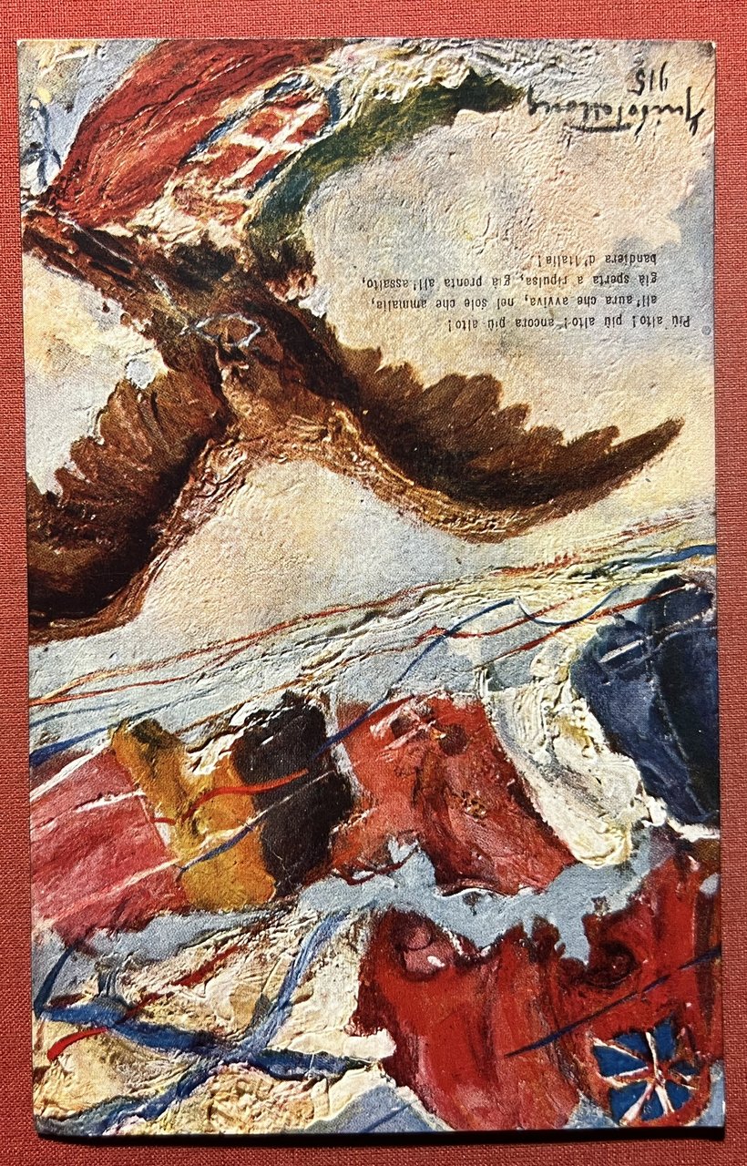 Cartolina Militare WWI - Illustratore Guido Tallone - 1915
