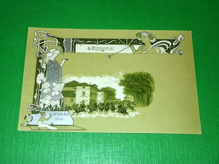 Cartolina Militaria - 11° Reggimento Cavalleggeri di Foggia 1910 ca.