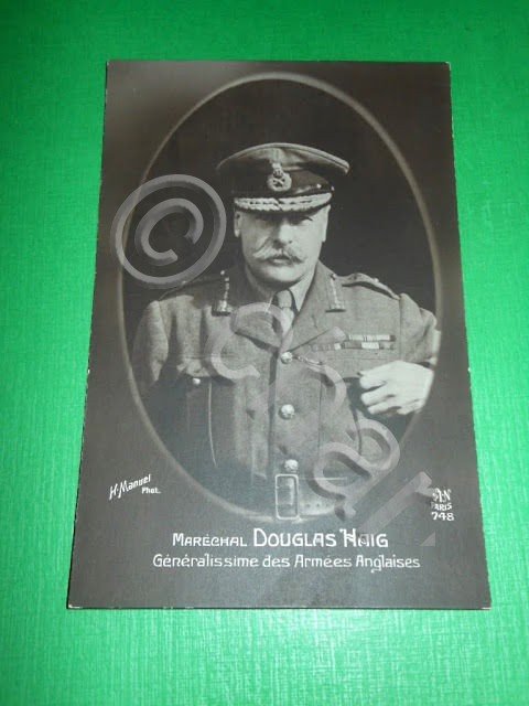 Cartolina Militaria - Ritratto del Generale Douglas Haig | Immagine Gallery 2