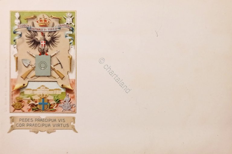 Cartolina Militaria - Scuola Centrale di Tiro di Fanteria - … | Immagine Gallery 2