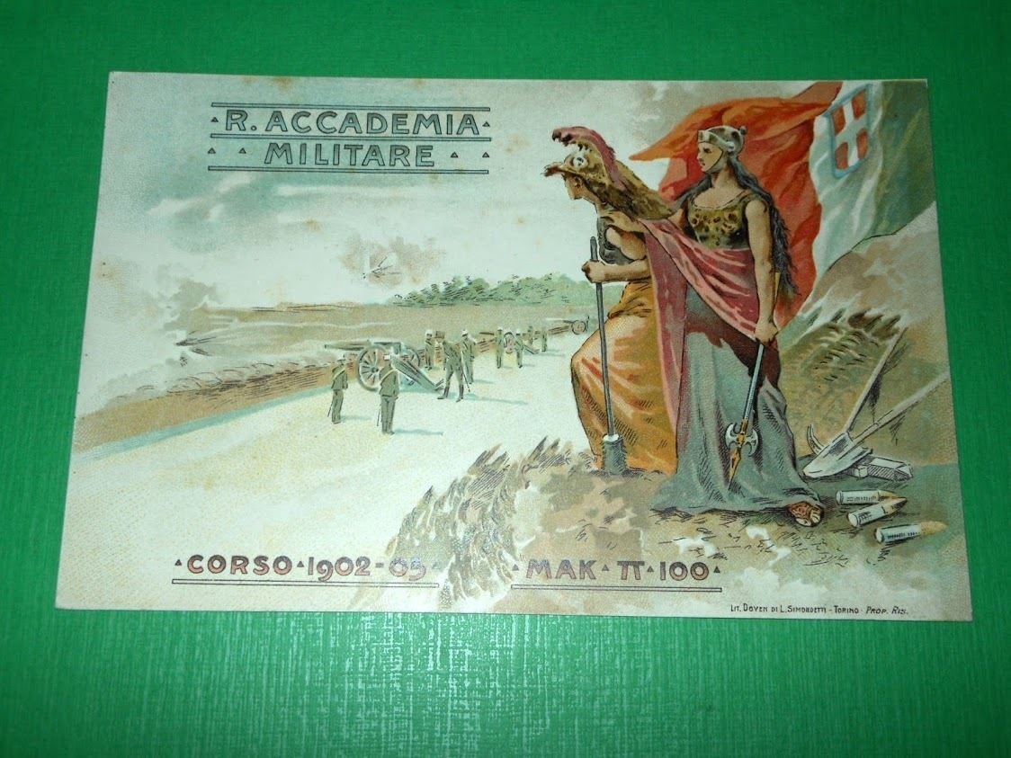 Cartolina Militaria - Scuola Militare Mak ? 100 Modena - …