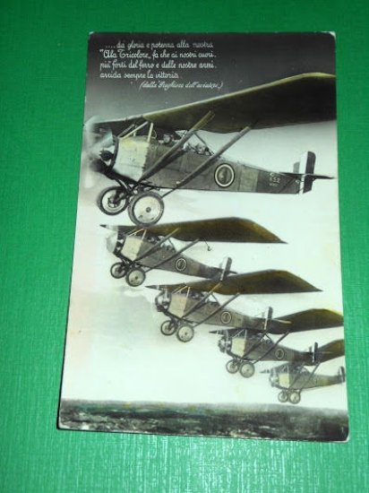 Cartolina Militaria Aeronautica - * Preghiera dell' aviatore 1949.