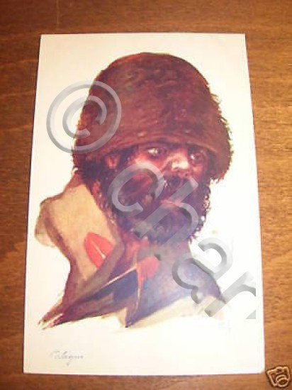 Cartolina Militaria Copricapo uniformi 1915