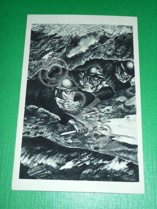 Cartolina Militaria Medico italiano in guerra e in pace 9 …