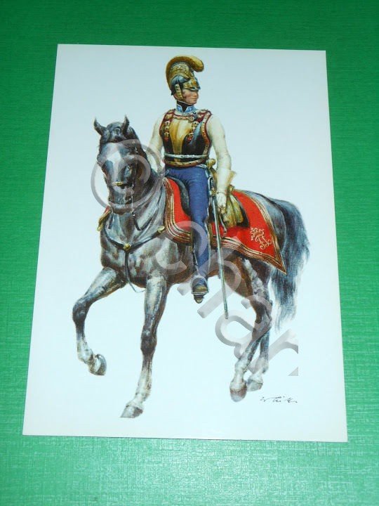 Cartolina Militaria Uniformi - Austrian Empire - Kurassier-Stabsoffizier | Immagine Gallery 2