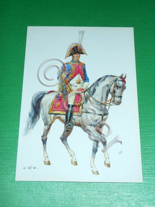 Cartolina Militaria Uniformi - French Empire ( 1804 - 1809 …