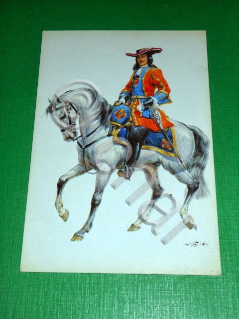 Cartolina Militaria Uniformi - Kingdom of Spain - Mosquetero de …