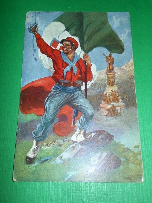 Cartolina Militaria WWI - Propaganda 1917 ca.