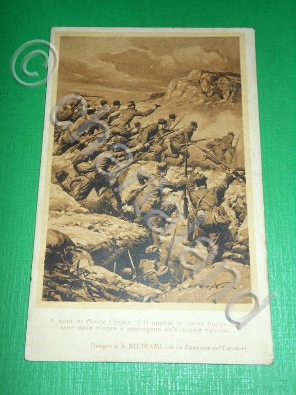 Cartolina Militaria WWI - Scene di battaglia - illustrata da … | Immagine Gallery 2