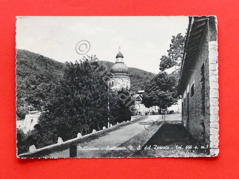 Cartolina Millesimo - Santuario N.S. del Deserto - 1964