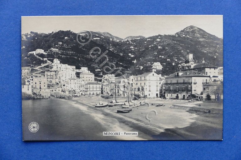 Cartolina Minori - Panorama - 1910 ca.