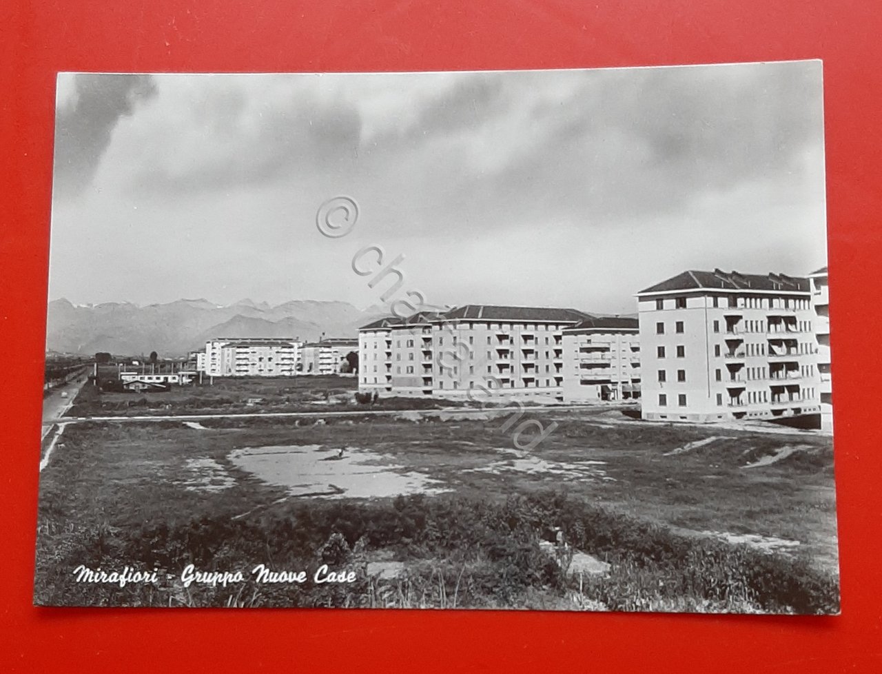 Cartolina Mirafiori - Gruppo Nuove Case - 1958