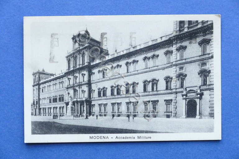 Cartolina Modena - Accademia Militare - 1936.