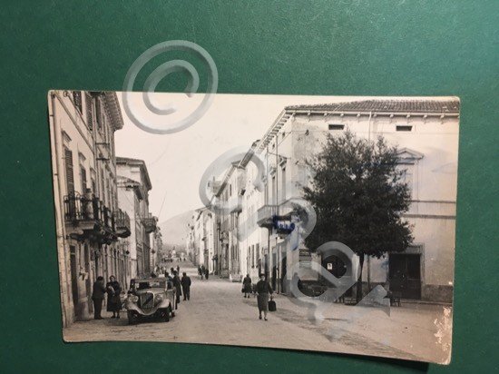 Cartolina Modigliana - Corso Garibaldi - 1956