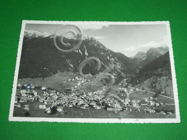 Cartolina Moena - Panorama con Someda e M. Pizmeda e …