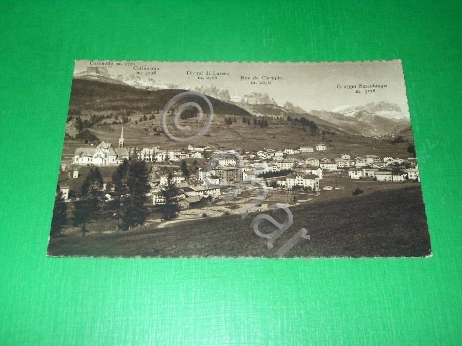 Cartolina Moena - Veduta generale 1941