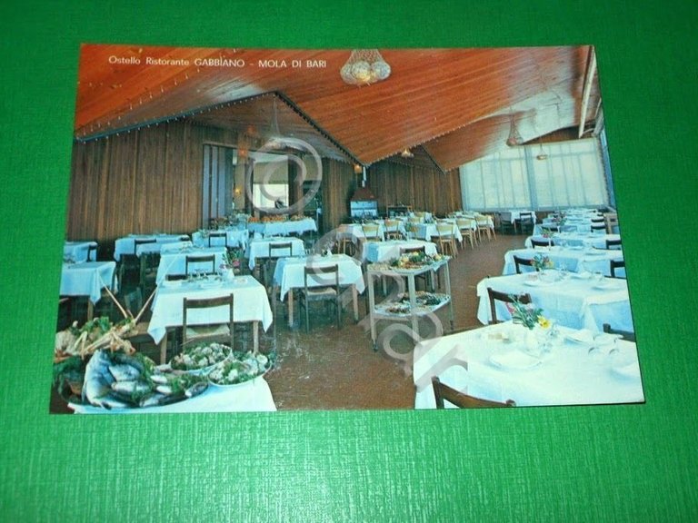 Cartolina Mola di Bari - Ostello Gabbiano con Ristorante a …