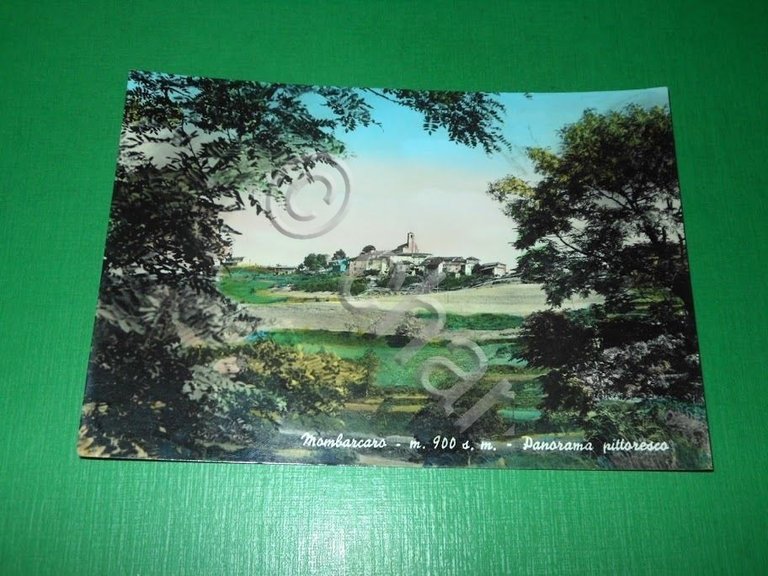 Cartolina Mombarcaro - Panorama pittoresco 1960