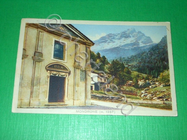 Cartolina Mondrone - Particolare 1934.