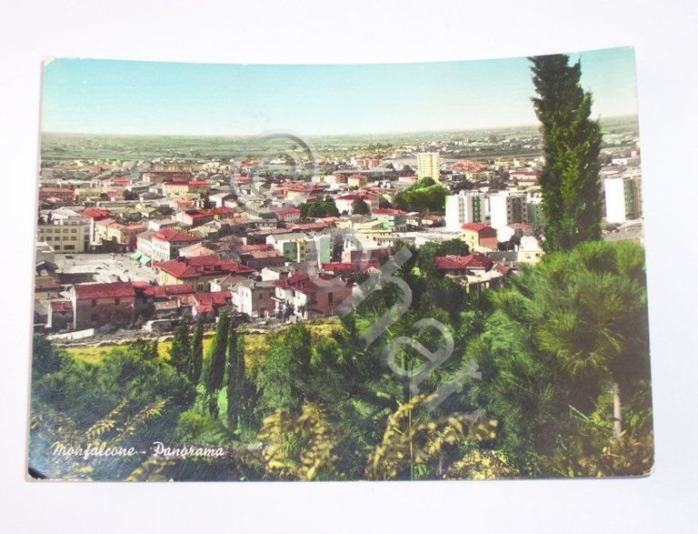 Cartolina Monfalcone ( Gorizia ) - Panorama 1961