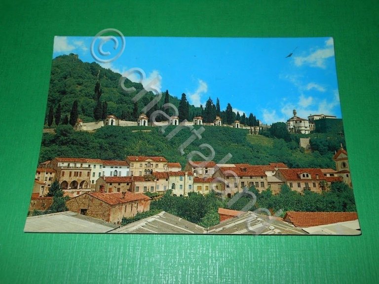 Cartolina Monselice - Salita Sette Chiese 1960 ca.