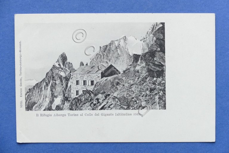 Cartolina Montagna - Il Rifugio Albergo Torino al Colle del …