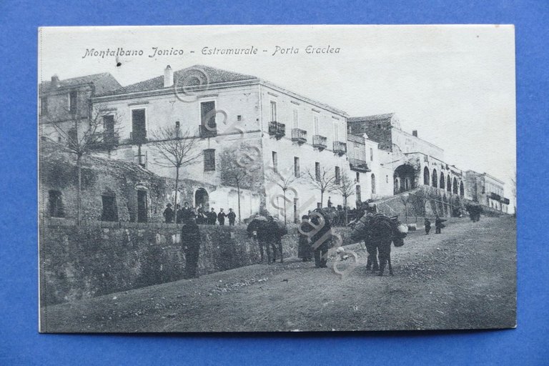 Cartolina Montalbano Jonico - Estramurale - Porta Eraclea - 1910 …