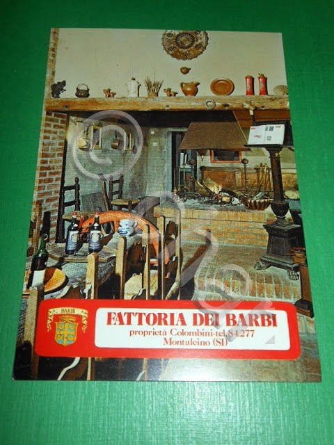 Cartolina Montalcino ( Siena ) - Fattoria dei Barbi - … | Immagine Gallery 2