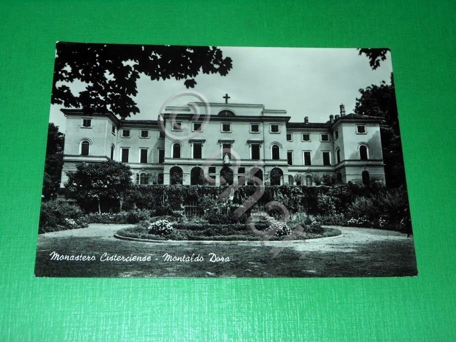 Cartolina Montalto Dora - Monastero Cistercense 1960 ca