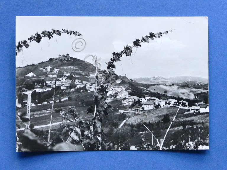 Cartolina Montalto Pavese - Panorama - 1955 ca.