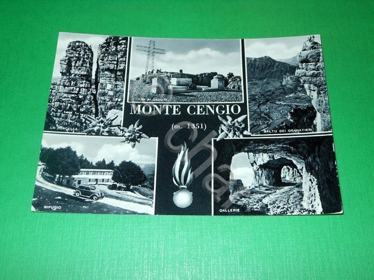Cartolina Monte Cengio ( Vicenza ) - Vedute diverse 1963.