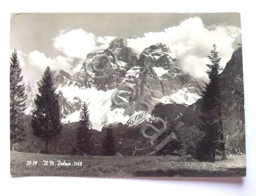 Cartolina Monte Pelmo - Veduta generale 1957 | Immagine principale