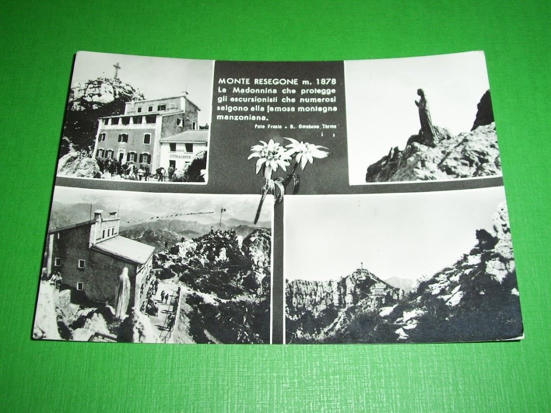 Cartolina Monte Resegone - Vedute diverse 1966.