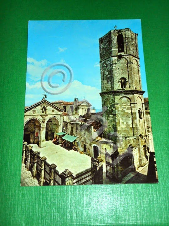 Cartolina Monte Sant'Angelo - Prospettiva - Campanile - Basilica S. …