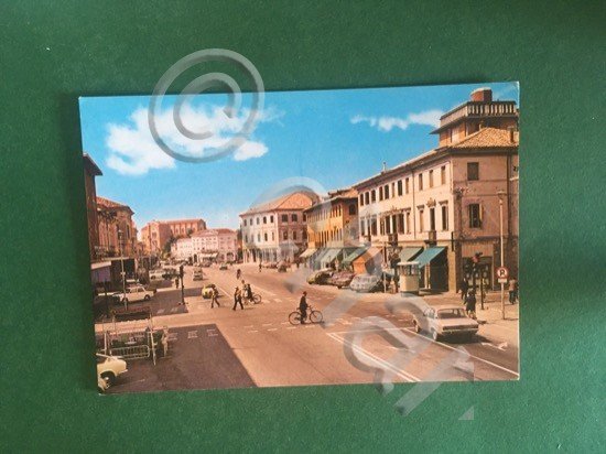 Cartolina Montebelluna - Corso G. Mazzini - 1975 ca.