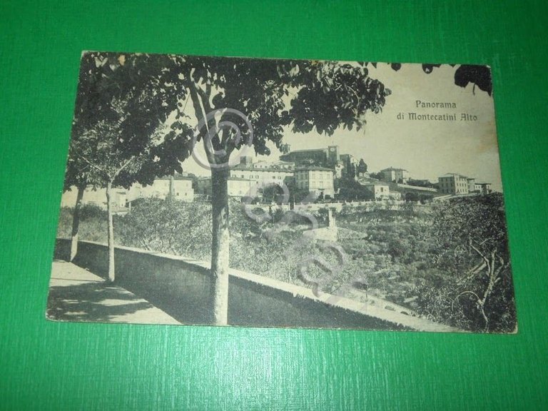 Cartolina Montecatini Alto - Panorama 1920 ca