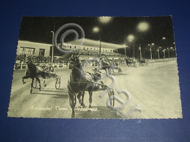 Cartolina Montecatini Terme - Ippodromo 1959