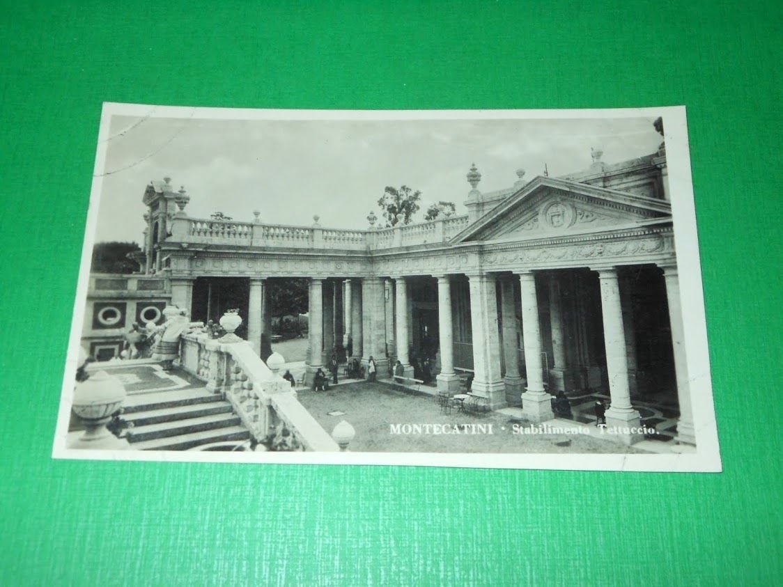 Cartolina Montecatini Terme - Stabilimento Tettuccio 1930 ca ( n. …