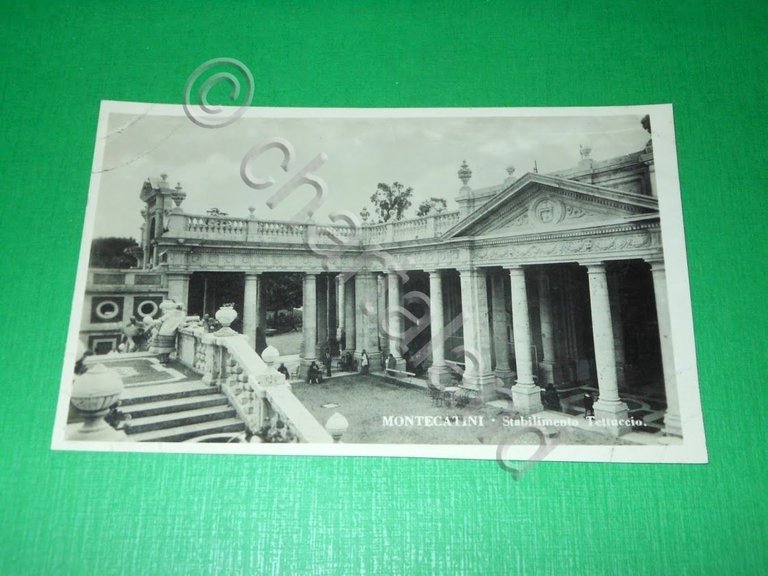 Cartolina Montecatini Terme - Stabilimento Tettuccio 1930 ca ( n. …