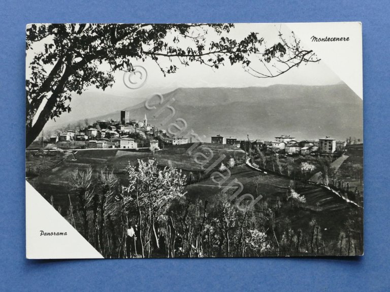 Cartolina Montecenere - Panorama - 1953